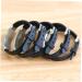 TENDYCOCO Couple Bracelet Stainless Steel Bracelet Twelve Constellations Bracelet Silicone Bracelet Finger Ring Bracelet Bangle Bracelets Bracelet for Couples Lovers Fashion Jewelry - Buy Online on SooperMarket.com