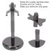 Ankroyu Stainless Steel Razor Holder Stand | Manual Safety Razor Accessory | Bathroom & Shower Room Organizer - Buy Online on SooperMarket.com
