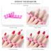 100pcs Toe Separators/Finger Dividers (50 Pairs) - Disposable Pedicure Foam Toe Separators for Nail Salon - Professional Nail Art Sponge Cushions for Polish - Buy Online on SooperMarket.com