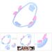 Kcabrtet 3D Mouth Opener Dental Cheek Retractor 2 Sizes 3D Mouth Opener Dental Intraoral Cheek Retractor Oral Teeth Dentist Tools(L-Purple) L Purple - Buy Online on SooperMarket.com