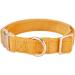 YUDOTE Ultra-Soft Natural Cotton Dog Collar for Large Dogs with Sensitive Skin - Orange L (1 Pack) - Buy Online on SooperMarket.com