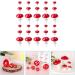Didiseaon 30pcs Mini Foam Mushroom: Cupcake Toppers Food Picks Cute Tiny Mushrooms Dessert Decoration for Woodland Theme Birthday Party Garden Ornament Flower Pots Bonsai Micro Landscape - Buy Online on SooperMarket.com