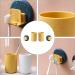 JSY 2 Set Wall-Mounted Toothbrush Holder & Organizer - Bathroom Storage Solution for Electric Toothbrushes & Accessories - Buy Online on SooperMarket.com