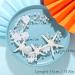 EASEDAILY Starfish Bride Wedding Hair Vine - Silver Flower Headband with Pearls and Crystals for Beach Bridal Hair Accessories - Buy Online on SooperMarket.com