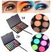 40 Color Eyeshadow Palette with Brush - Matte & Shimmer Cream Makeup Set for Stunning Looks | Best Quality International Shipping - Buy Online on SooperMarket.com