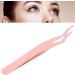 Professional Rose Gold Eyelash Extension Tweezers - Curved Stainless Steel for Mega Volume & Precise Application - Buy Online on SooperMarket.com