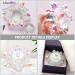 Minkissy Crystal Dappen Dish with Lid - Flower Shaped Glass Cup for Nail Art | Manicure Mixing Bowl & Tools - Buy Online on SooperMarket.com