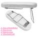 Professional Coldairsoap Nail Pillow Hand Rest & Holder - White Microfiber Leather Arm Stand for Manicure Art DIY at Nail Salons - Buy Online on SooperMarket.com