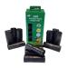 TidyZ 240 DOGGY BAGS WITH TIE HANDLES POCKET PACK FRAGRANCED BLACK (12 rolls of 20 Bags)