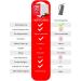 Prepared Hero 40 x 40 Emergency Fire Blanket 4 Pack + Hooks | Fiberglass Kitchen Fire Suppression Blanket for Home - Buy Online on SooperMarket.com