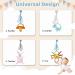 Symbolife Boho Pacifier Clip - Handmade Braided Cotton Holder Leash for Boys and Girls | Unisex Baby Shower & Birthday Gift - Buy Online on SooperMarket.com
