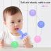 Teethe Odorless Silicone Chew Toy Set - 4 Colorful PCS for Hospitals | Safe & Durable - Buy Online on SooperMarket.com