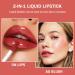6 Color Lip Tint Stain Set - Matte Velvet & Watery Lip Stain with Moisturizing Plumping Effects - Shimmery Mini Liquid Lipstick - Waterproof, Long-Lasting Lip Color Makeup - Buy Online on SooperMarket.com
