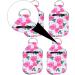 PLAFOPE Mini Spray Bottle Set - Keychain Cover - Travel Chapstick Holster - Neoprene Holder - 4pcs - Buy Online on SooperMarket.com