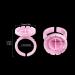Eyelash Extension Glue Rings 100PCS - Disposable Fanning Cups - Pink MEKK Lash Supplies - Buy Online on SooperMarket.com
