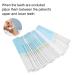 Ankroyu 200 Dental Paper Strips - Tooth Bite Articulation & Oral Care Accessories - Blue Dental Requirements for Optimal Teeth Care - Buy Online on SooperMarket.com