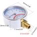 GUMEI 10 Bar Temperature Pressure Gauge - G1/4 Thread 2-in-1 Thermometer Monitor for Accurate Readings - Buy Online on SooperMarket.com