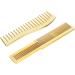 Hair Cutting Comb Wide Tooth Haircut Comb for Salon Hair Styling Heavy Design for All Hair Types (Gold) - Buy Online on SooperMarket.com