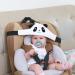 Baby Carseat Head Support Strap - Neck Protection Belt for Toddler & Infant | Safe Car Seat Headrest Band for Sleep Positioner (White) - Buy Online on SooperMarket.com