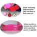 THAIN Basic Adjustable Cat Collar with Bling Diamond, Breakaway and Bell - Pink for Kitten Girls and Boys - Buy Online on SooperMarket.com