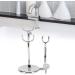 ZLXHDL Razor Stand - Premium Manual Shaving Brush & Soap Dish Holder - Durable Electroplated Metal for Perfect Grooming - Buy Online on SooperMarket.com