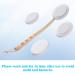 Creamify Back Lotion Applicator with Long Wooden Handle | Easy Reach for Bath, Skin Cream & Tanning | Replaceable Brush Head | Lotion Applicators - Buy Online on SooperMarket.com