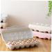 OSALADI 2pcs Storage Box Eggs Container with Lid Picnic Egg Carrier Easter Egg Tray Food Travel Shipping Box - Buy Online on SooperMarket.com