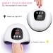 LKE LED UV Nail Lamp for Gel Nails - Professional Faster Nail Dryer with 3 Timers and Automatic Sensor - Buy Online on SooperMarket.com