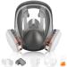 Full Face Respirator Mask 19 in 1 6800 Reusable Respirator Mask with Filters Organic Vapor Respirator Anti-fog Ideal for Paint Dust Spraying Chemicals Formaldehyde Polishing Sanding&Cutting