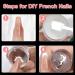 Rotatable Nail Stamp Set | Silicone Nail Art Tools & French Nail Design Accessories - Buy Online on SooperMarket.com