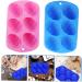Alipis 2pcs Six Egg Mold Easter Egg Shapes Baking Mold Easter Egg Molds Silicone Egg Candle Mold Silicone Molds Gummy Mold Baking Pan Easter Silicone Mould Silica Gel Cake Chocolate Mold - Buy Online on SooperMarket.com