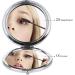 La Vogue Daisy Pattern Perfume Compact Mirror for Women - Portable Handbag Makeup Mirror - Buy Online on SooperMarket.com