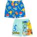 Pokemon bathing shorts 2 pack for boys |Children Children Blue Squirtle Pikachu Charmander Bulbasaur swimming trunks Trunks |Gamer swimwear gifts 9-10 years multi-colored