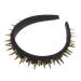PLAFOPE Studded Black Headband Head Decoration Studded Head Band Punk Headband Punk Accessories Cosplay Headband No Slip Headband for Women Thin Headband Womens Headbands Studded Headband