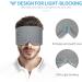 Freshme Mulberry Silk Cotton Sleep Mask | Fully Light Blocking Eye Cover for Side Sleepers | Adjustable Elastic | Comfortable Blinder for Travel, Nap, Yoga | Men & Women - Buy Online on SooperMarket.com