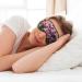 Beauty Flowers Soft Sleep Eye Mask - Breathable Eye Patch for Women | Perfect for Travel & Relaxation - Buy Online on SooperMarket.com