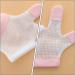 4 Pairs GLEAVI Infant Ring Biting Gloves & Thumb Protectors - Pink Kids Finger Stop Guard (12X10.5CMx4pcs) - Buy Online on SooperMarket.com