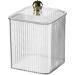 Portable Sturdy Cotton Pad Holder Stylish Home Accessory Portable for Efficient Cosmetic Storage and Organization Clear - Buy Online on SooperMarket.com