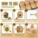 Moxa Cupping Acupuncture Detox Set - 2022 Best Moxa Stick Acupoint Massage Smoke Free Moxibustion Cupping Therapy Set Reusable Moxibustion Tube Improve Your Health - Buy Online on SooperMarket.com