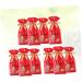 ORFOFE 10pcs Gingerbread Bags Elk Candy Bag Drawstring Bags for Candy Packing Bag Snowflake Crisp - Buy Online on SooperMarket.com