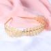 Luoem Tiara for Bride Crown Hair Band Headband Goddess (Gold) - Buy Online on SooperMarket.com