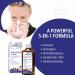 MapleLife Nutrition - Anti Cold and Flu for Adults - Herbal Formula with Extracts of Chamomile Echinacea Elderberry - Vitamin C - Zinc - 240 ml - Buy Online on SooperMarket.com