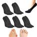 Projoint Antibunions Health Sock Strongjoints Bunion Relief Socks Urigone Socks for Gout Orthopedic Toe Compression Socks (5PCS Black)