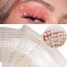 White Pearl 3D Self Adhesive Nail Rhinestones Temporary Tattoo Gems - 4 Sheets - Buy Online on SooperMarket.com