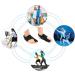 2-Piece Soft Toe Separator for Large Toes | Comfort & Pain Relief | Hallux Valgus Corrector - Buy Online on SooperMarket.com