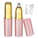 Facial Hair Remover for Women Face Shaver Facial Hair Removal Mini-Sized Design for Portability Efficient Hair Removal for Fuzz Lips Arms 2 in 1 Eyebrow Trimmer and Bikini Shaver Waterproof Painless Mini 2in1