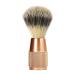 Predolo hair shaving brush nylon bristles metal grip hairdressing salon shaving brush comfortable gentle peeling for the skin dormitory gift tool rose aureate