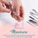 Professional Nail Scissors - Extra Fine Stainless Steel Smoke Shears with Leather Case for Toenails & Fingernails - Buy Online on SooperMarket.com