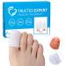 10 Pairs Silicone Toe Cushion Tubes - Adjustable Pain Relief & Protection for Ingrown Toenail, Callus, Corns - Prevent Rubbing & Toe Problems - Buy Online on SooperMarket.com