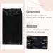 FSHINE 50cm Black Clip-in Hair Extensions - 120g Real Remy Straight Human Hair - 7 Pieces Authentic Black Hair - Buy Online on SooperMarket.com